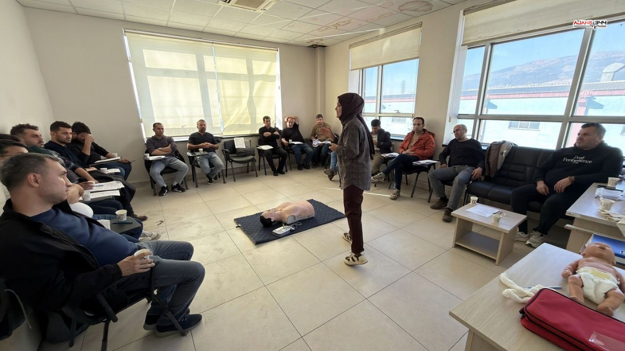 Kaski Personellerine Hayat Kurtaran Eğitim Verildi Ajans344