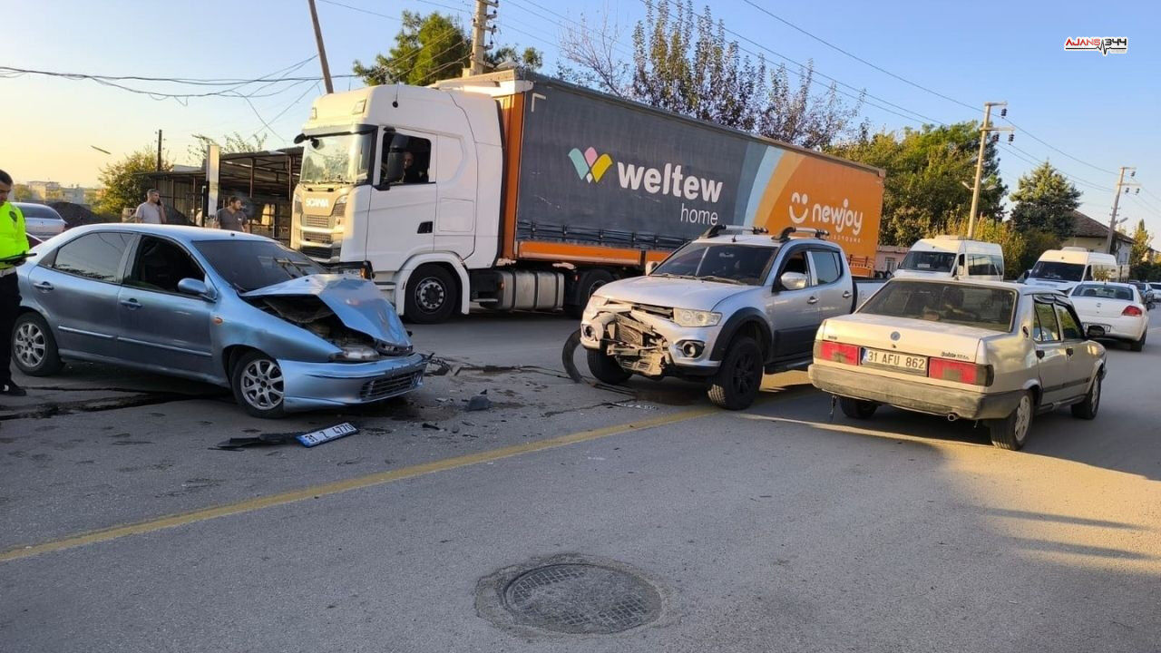 Motor Ok Gibi Saplandı Arabaya Ajans344 (2)