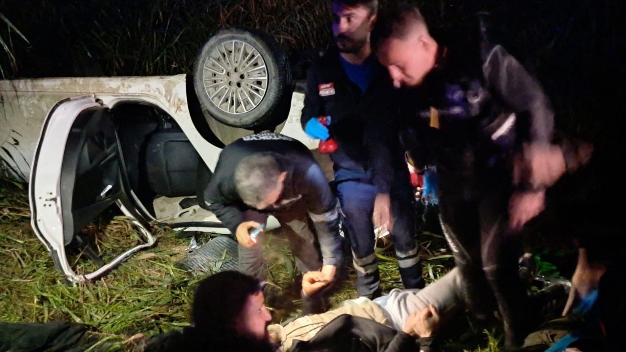 Polisi Atlatmak İstedi Kaza Yaparak Tutuklandı (1)-1