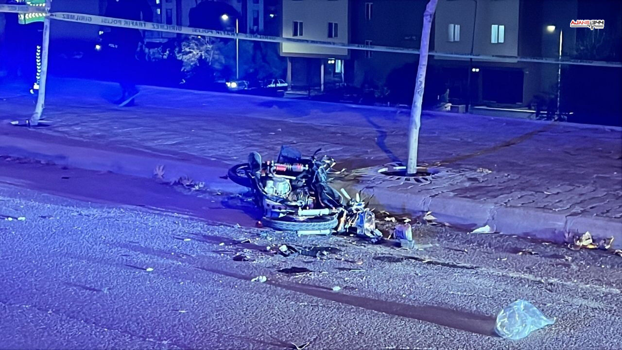 Polisten Kaçan Motosiklet Kaza Yaptı Ajans344 (2)