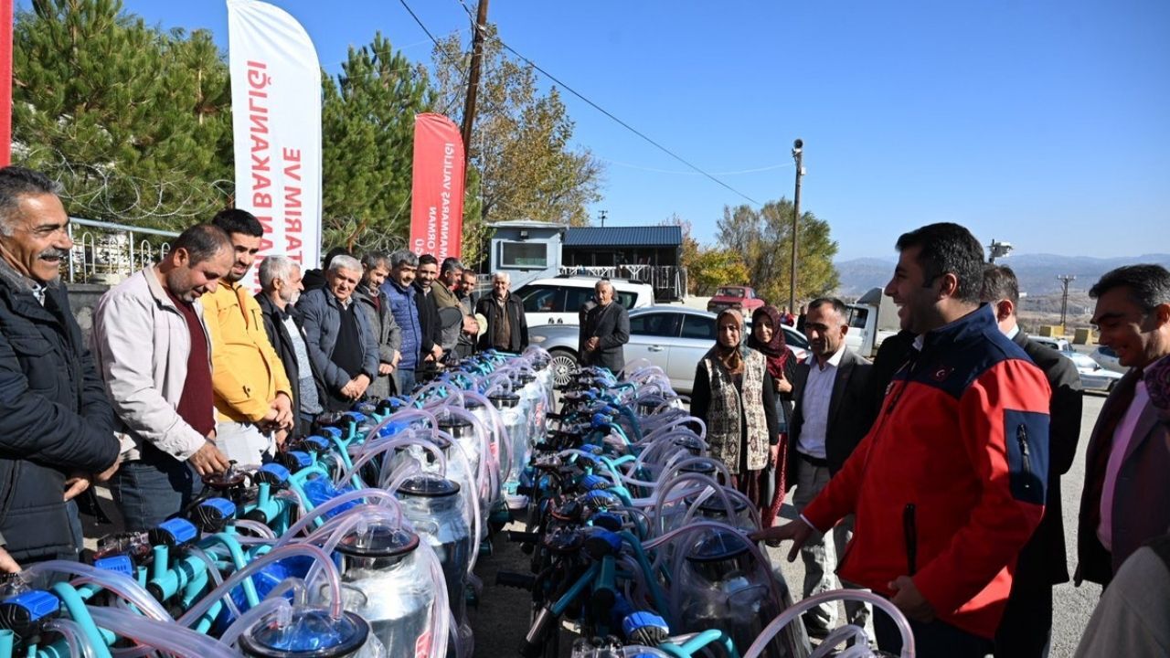 Süt Sagım Makinesi Yardımı Ajans344