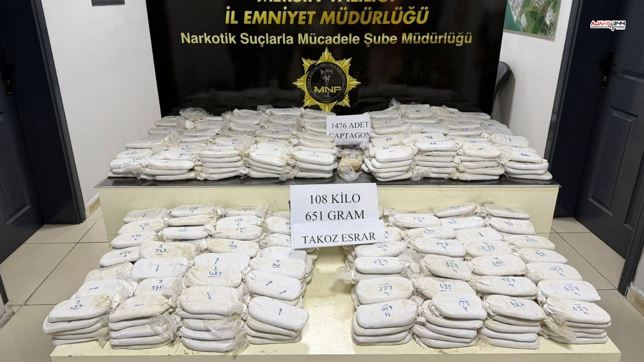 33 Milyon Esrar Ele Geçirildi Ajans344