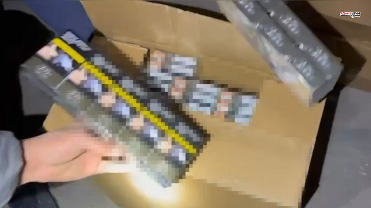 89 Bin Kaçak Sigara Yakalandı Ajans344 (1)