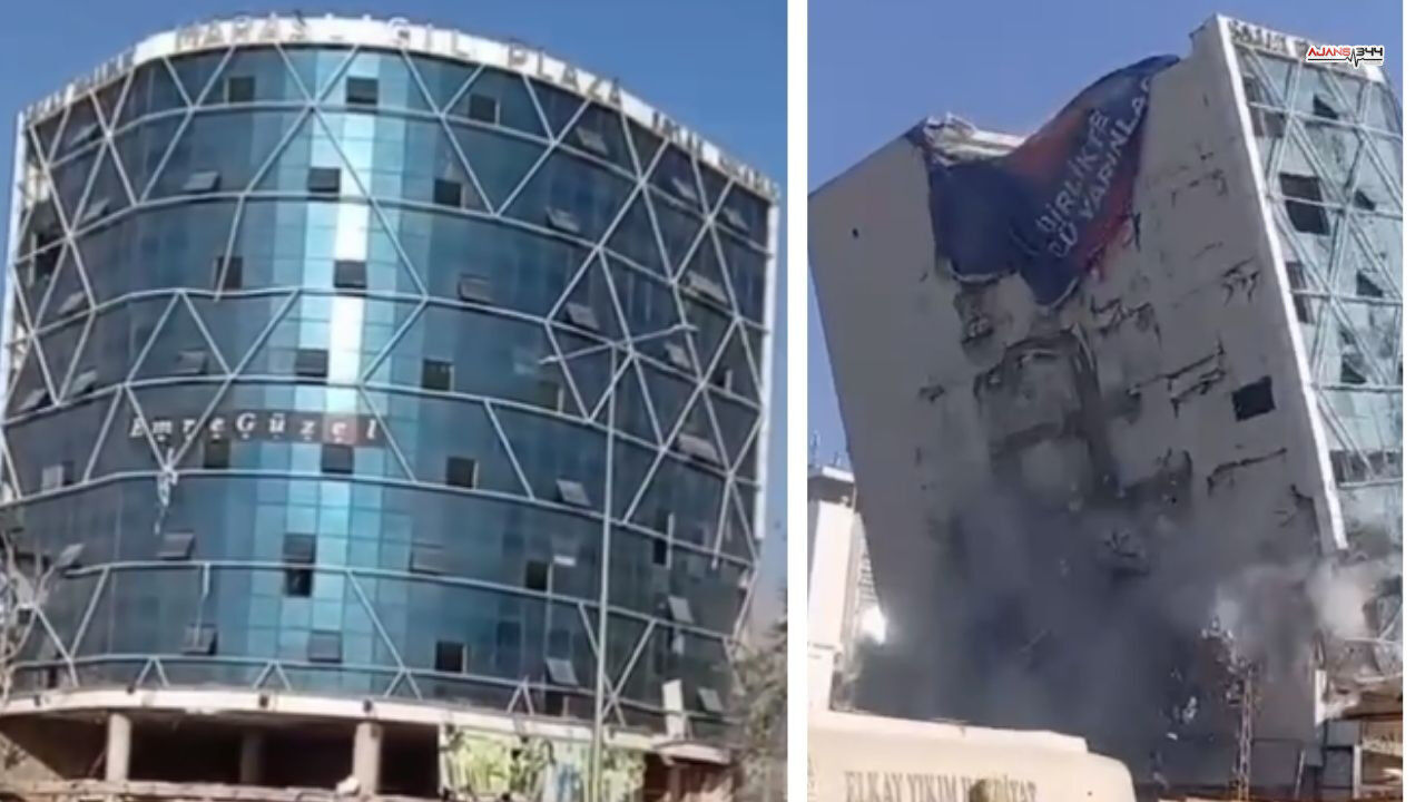 Çel,K Bina Yıkıldı Ajans344