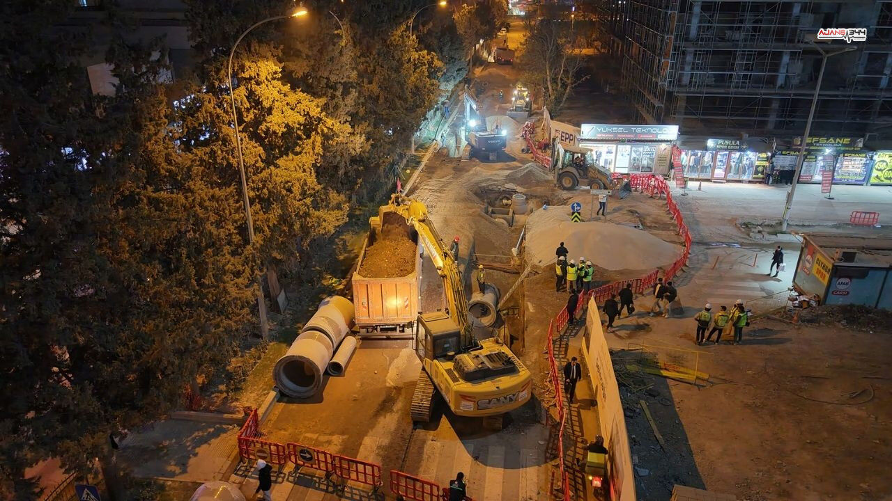 Kahramanmaraş'ta 110 Milyon Tl’lik Altyapı Yatırımı Başladı (1)