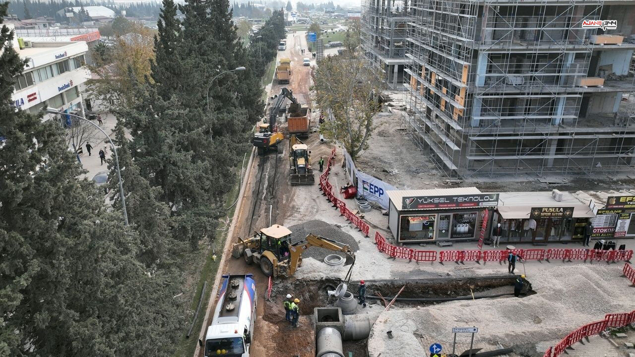 Kahramanmaraş'ta 110 Milyon Tl’lik Altyapı Yatırımı Başladı