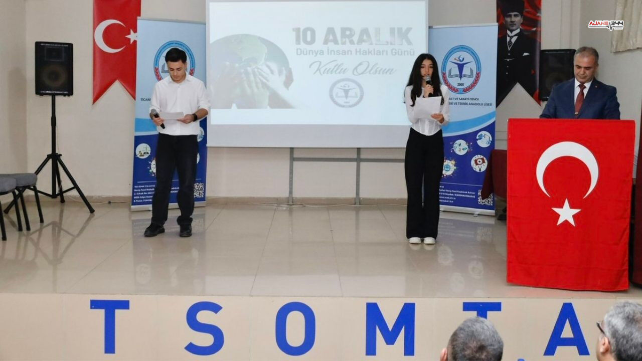 Kahramanmaraş'ta İnsan Hakları Programı Düzenlendi Ajans344 (1)