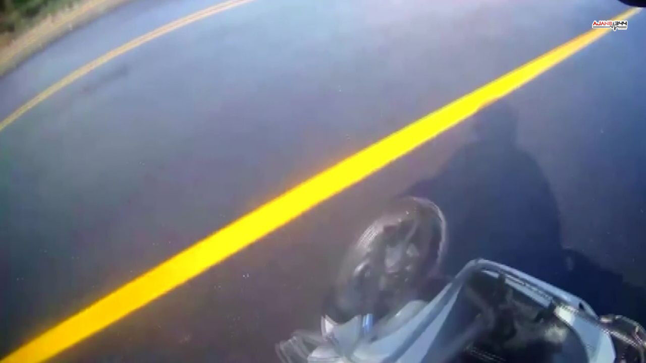 Kaza Yapan Motora Yardıma Kosan Sürücü Ajans344 (1)