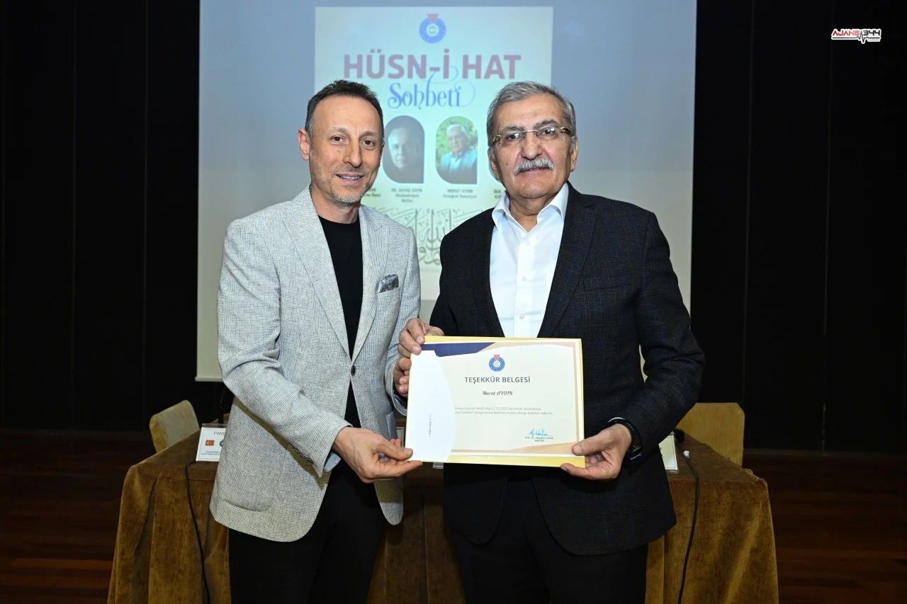 Ksü’de “Hüsn I Hat Sohbeti” Etkinliği Büyük İlgiyle Gerçekleşti (4)