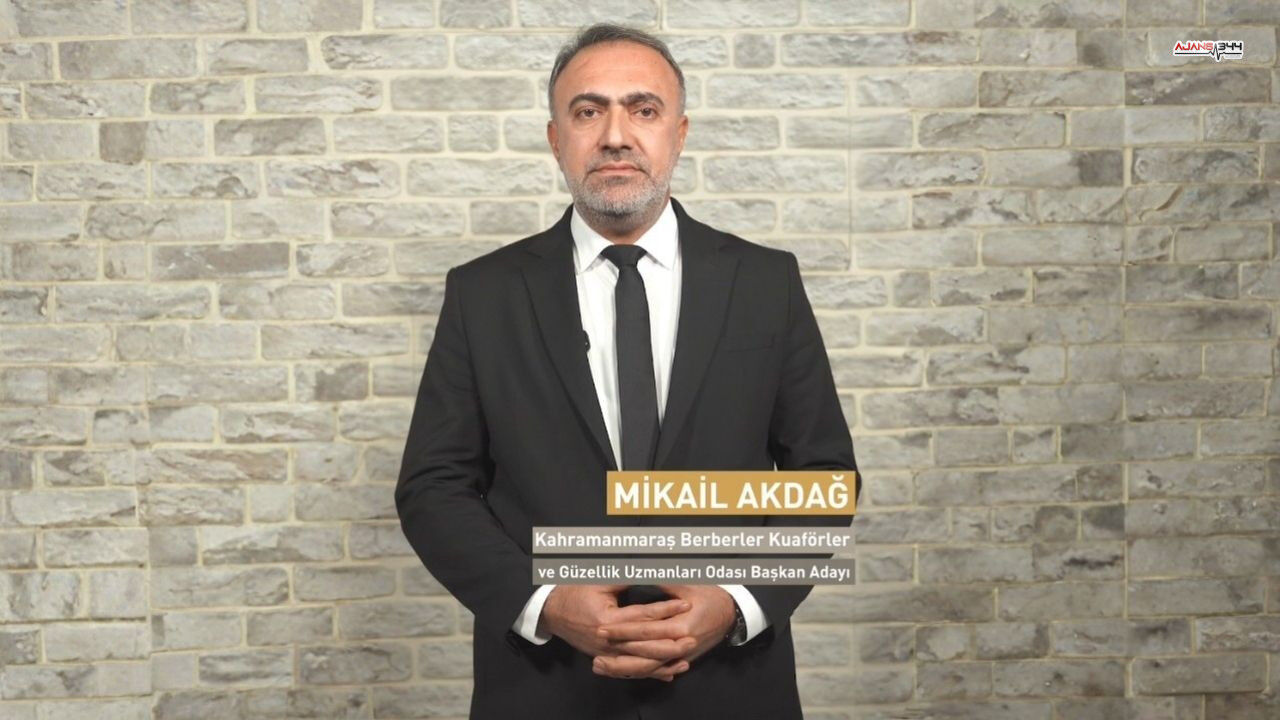 Mikail Akdağ, Kahramanmaraş Berberler Odası Başkan Adaylığını Açıkladı (1)