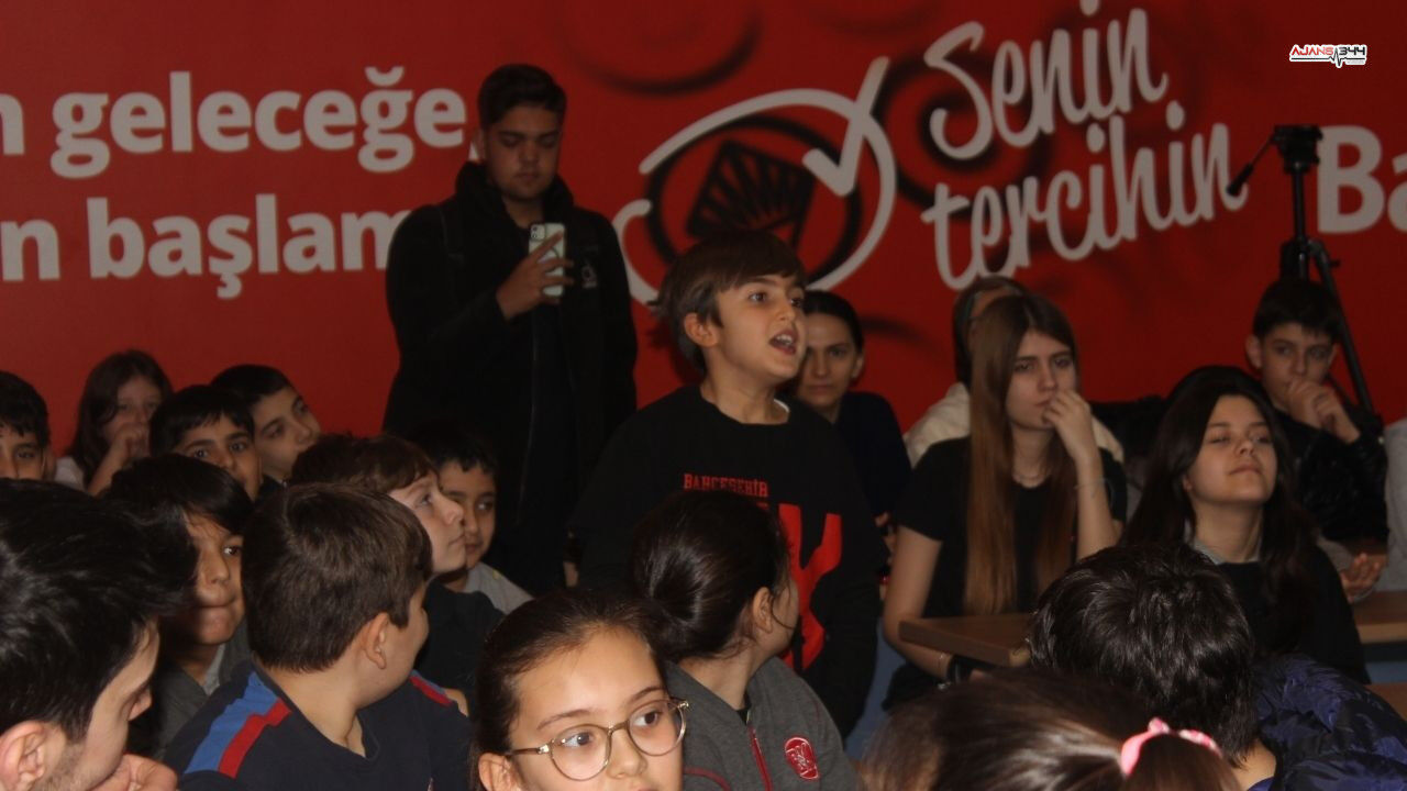 Onikişubat Belediyespor Bahçeşehir Koleji’nde Öğrencilerle Buluştu (2)