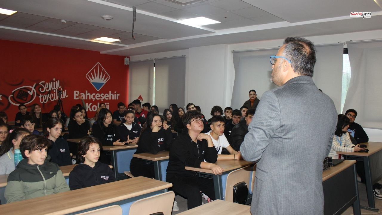 Onikişubat Belediyespor Bahçeşehir Koleji’nde Öğrencilerle Buluştu (3)