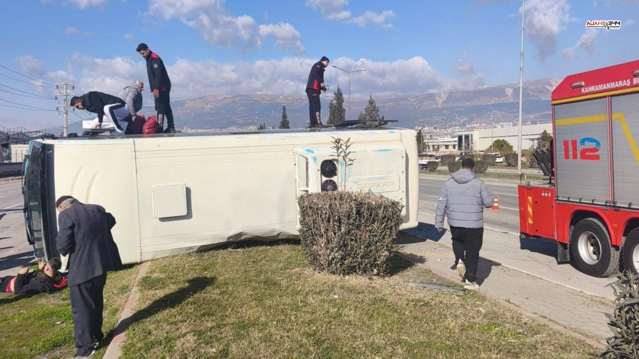 Otobüs Devrildi Ajans344 (1)