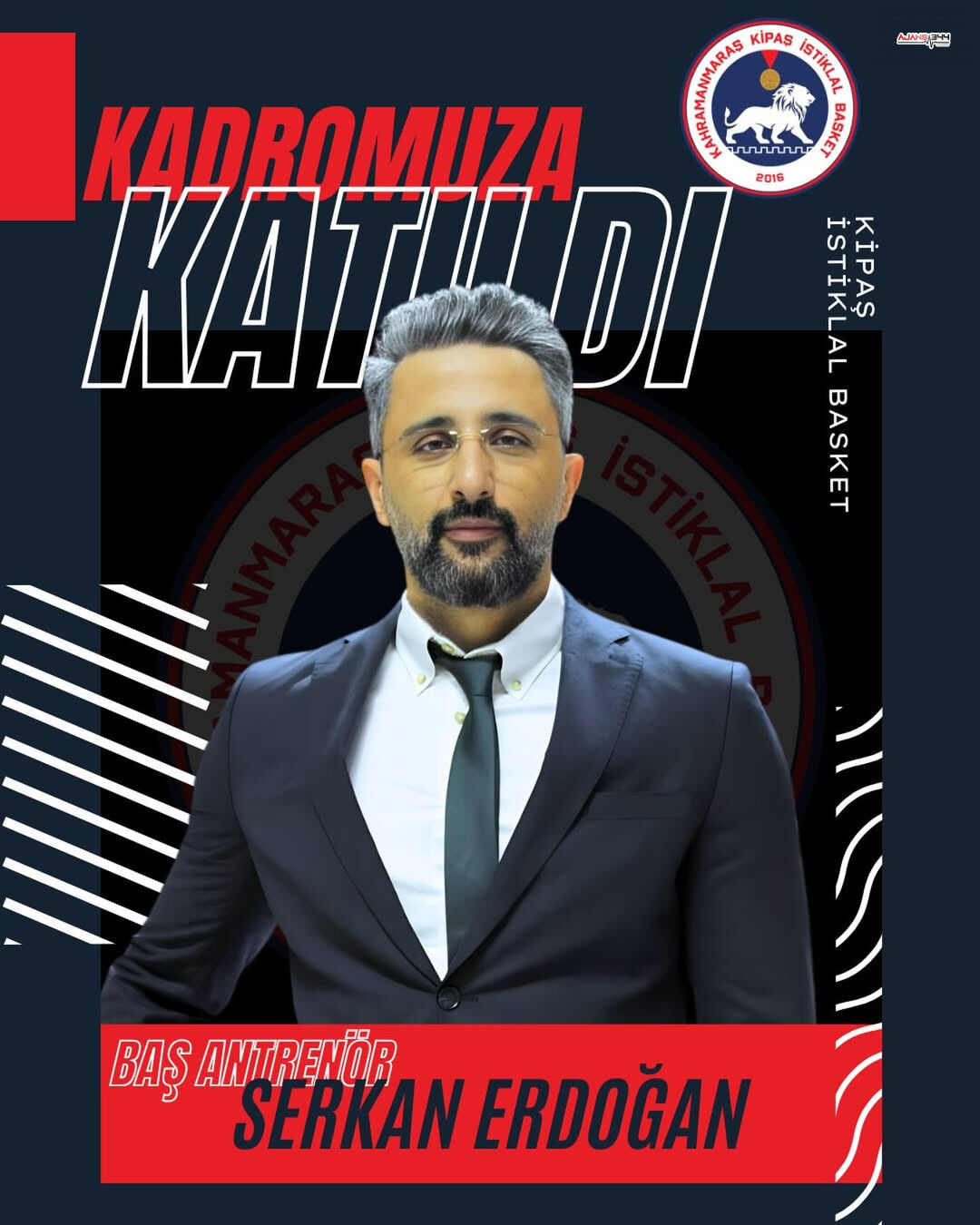 Takımımızın Yeni Baş Antrenörü Serkan Erdoğan, Türk Basketbolunun Yetiştirdiği Efsane Isimlerden