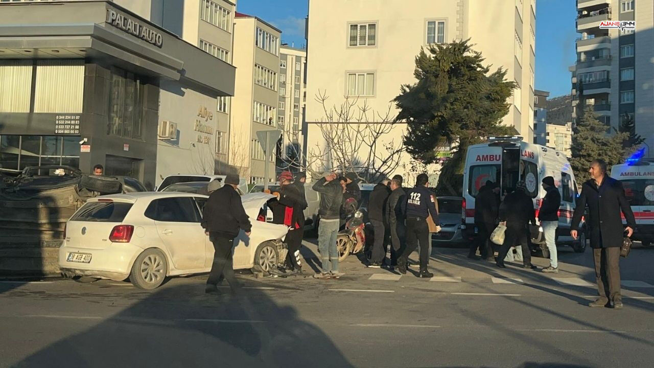 Ağcalı Yokuşu’nda Korkutan Kazada Ekipler Seferber Oldu