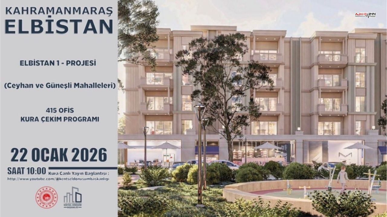 Elbistan'da Kentsel Dönüşüm Ofisleri Için Kura Tarihi Belli Oldu Ajans344 (1)