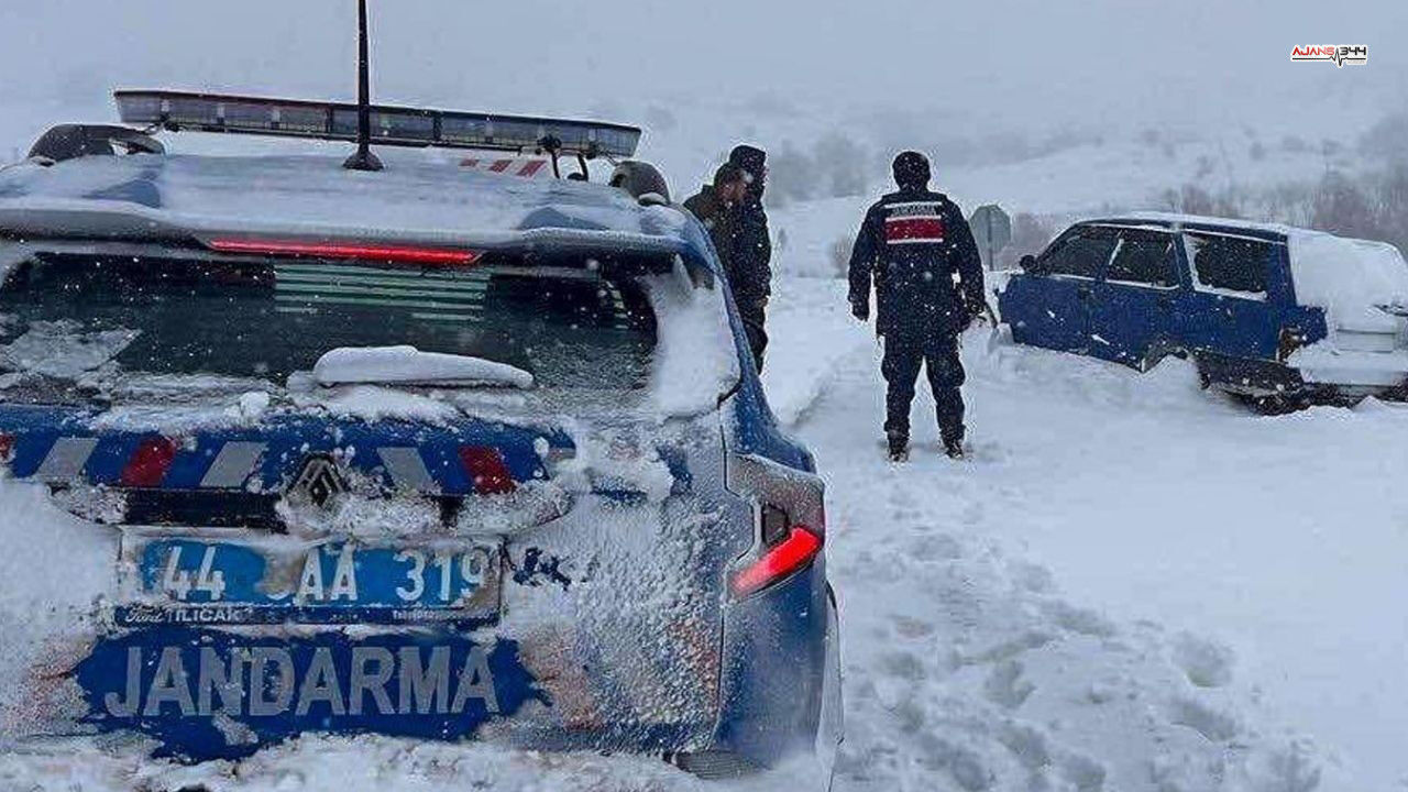 Kar Ve Buzlanmaya Karşı Jandarma Ekipleri Sahada (4)