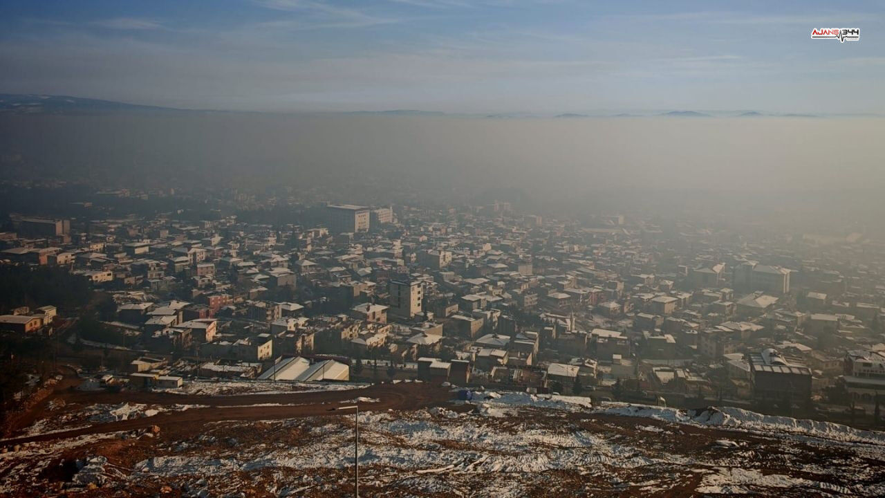 Maraş'ta Sis Etkili Oldu, Yağış Uyarısı Geldi Ajasn344