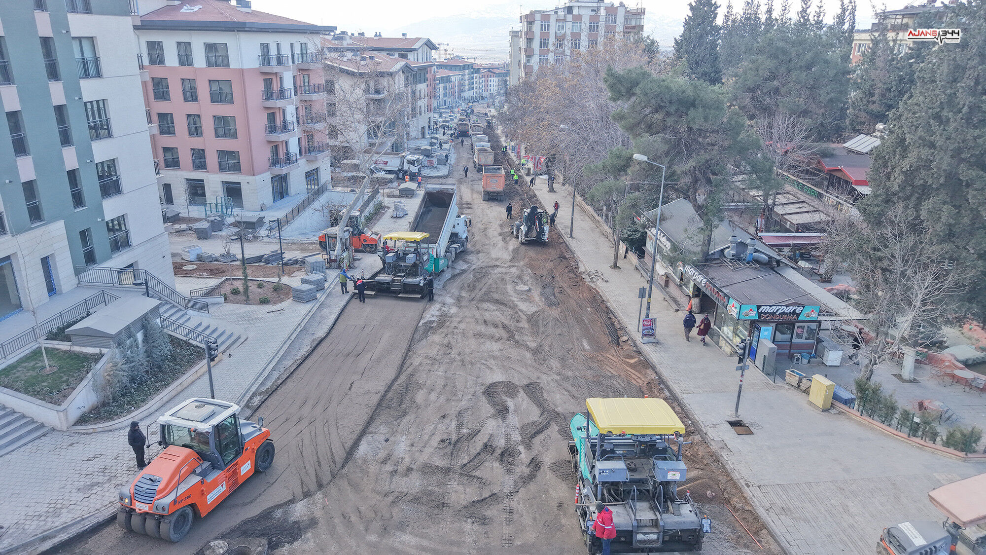 Zübeyde Hanım Bulvarı Yol Çalışması (1)