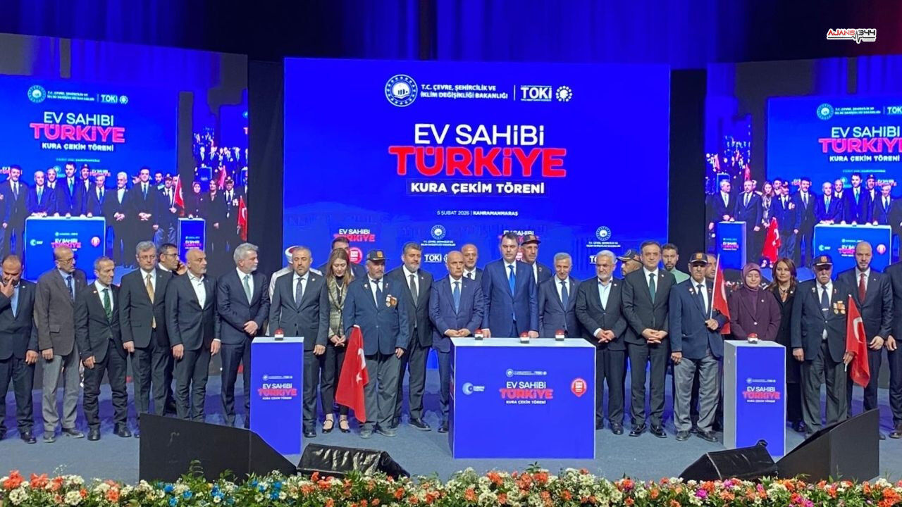 “Ev Sahibi Türkiye” Kura Çekim Töreni Depremin Merkezinde Gerçekleştirildi