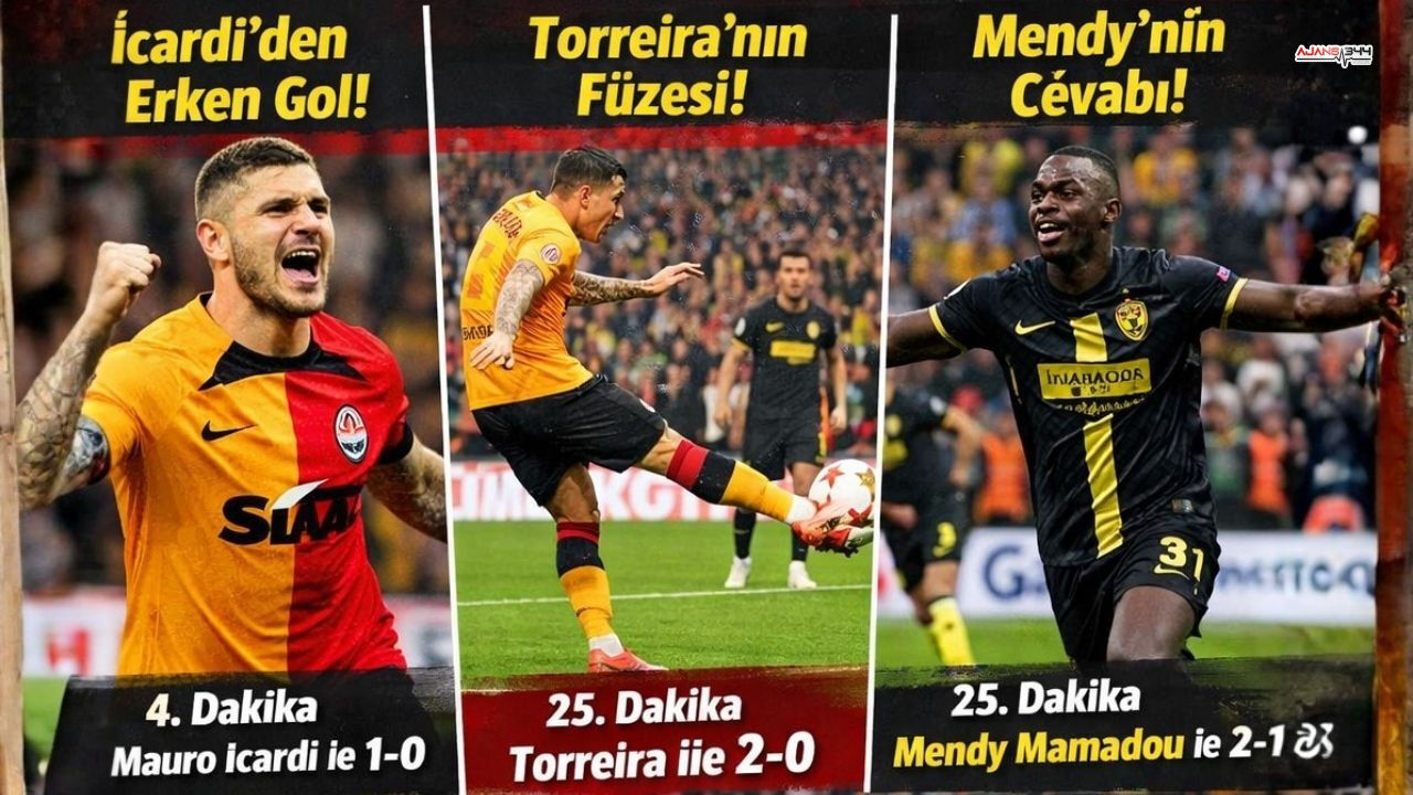 Galatasaray Maça 2 Golle Başladı (1)