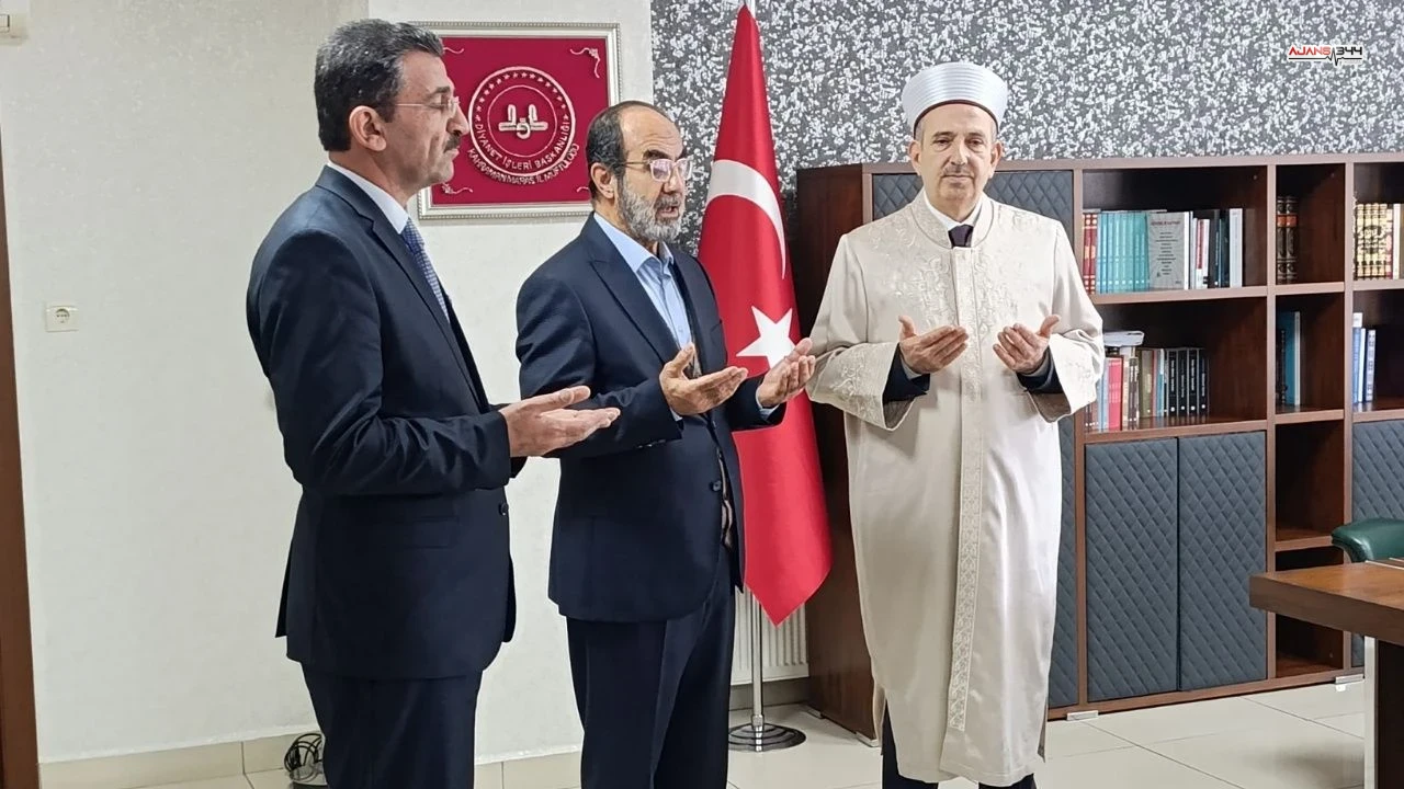 Kahramanmaras Il Muftusu Dr Hasan Huseyin Guller Goreve Basladi