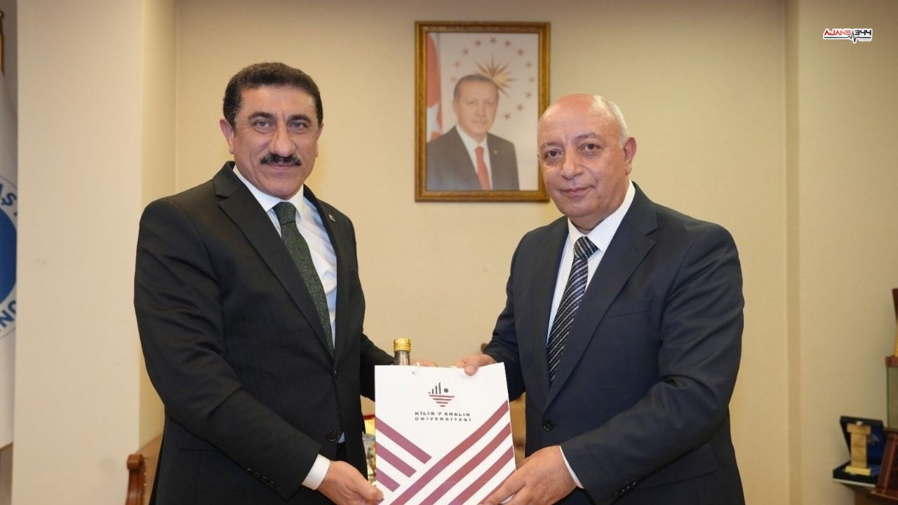 Ki̇ü Rektörü Bakan, Kilis Rektörü Akman’ı Ağırladı (2)