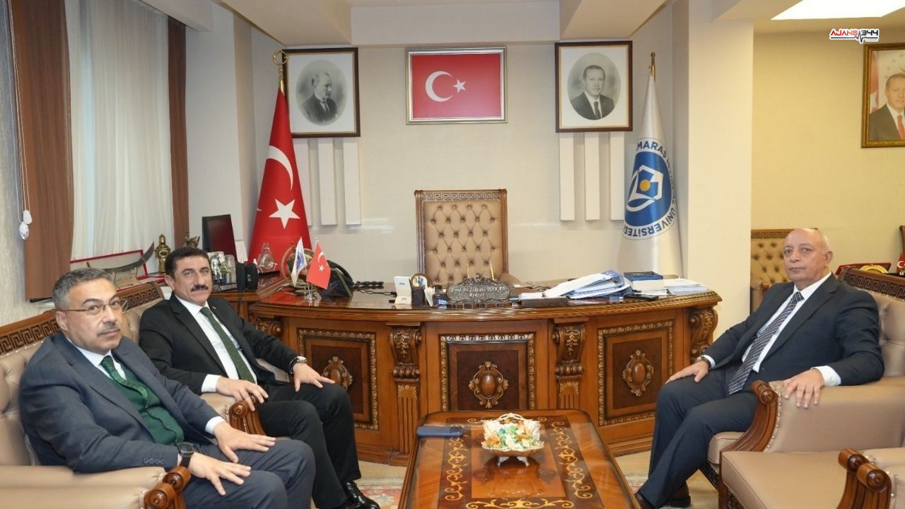 Ki̇ü Rektörü Bakan, Kilis Rektörü Akman’ı Ağırladı (3)