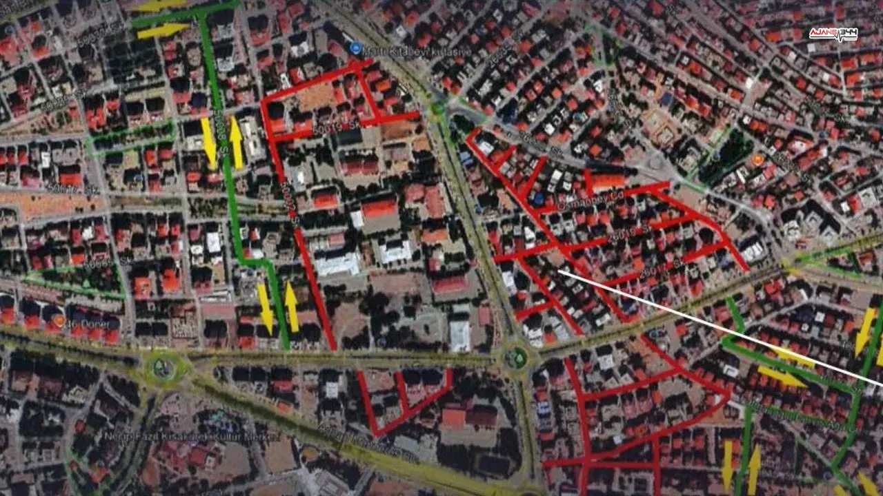 Kahramanmaraslilar Dikkat Bu Yol 11 Marta Kadar Trafige Kapali