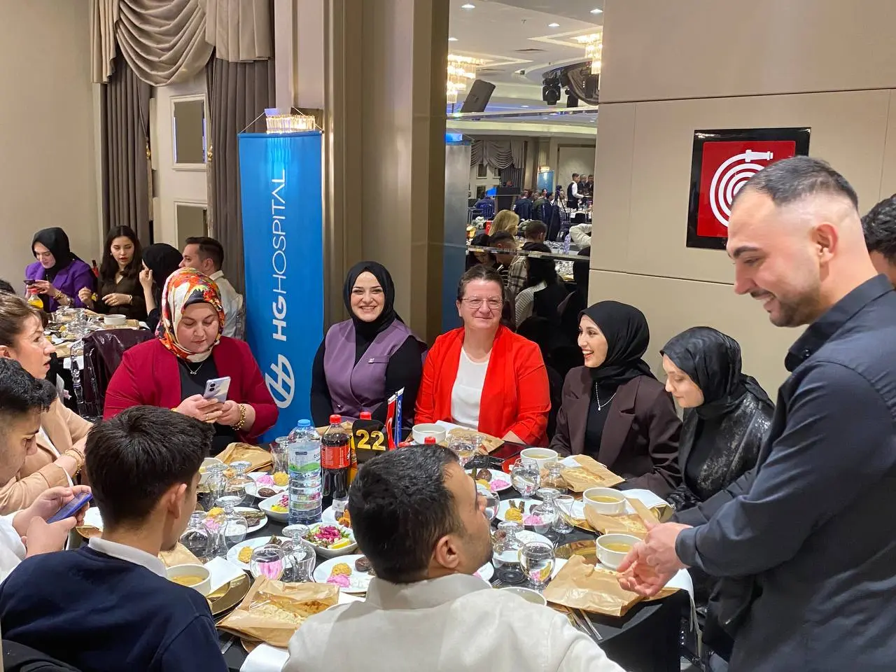 HG Hospital Sağlık Çalışanları Aynı Sofrada Buluştu 3
