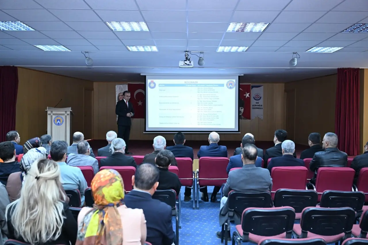 KSÜ Rektörü Ak’tan Afşin’de Eğitim ve İftar Buluşması 2