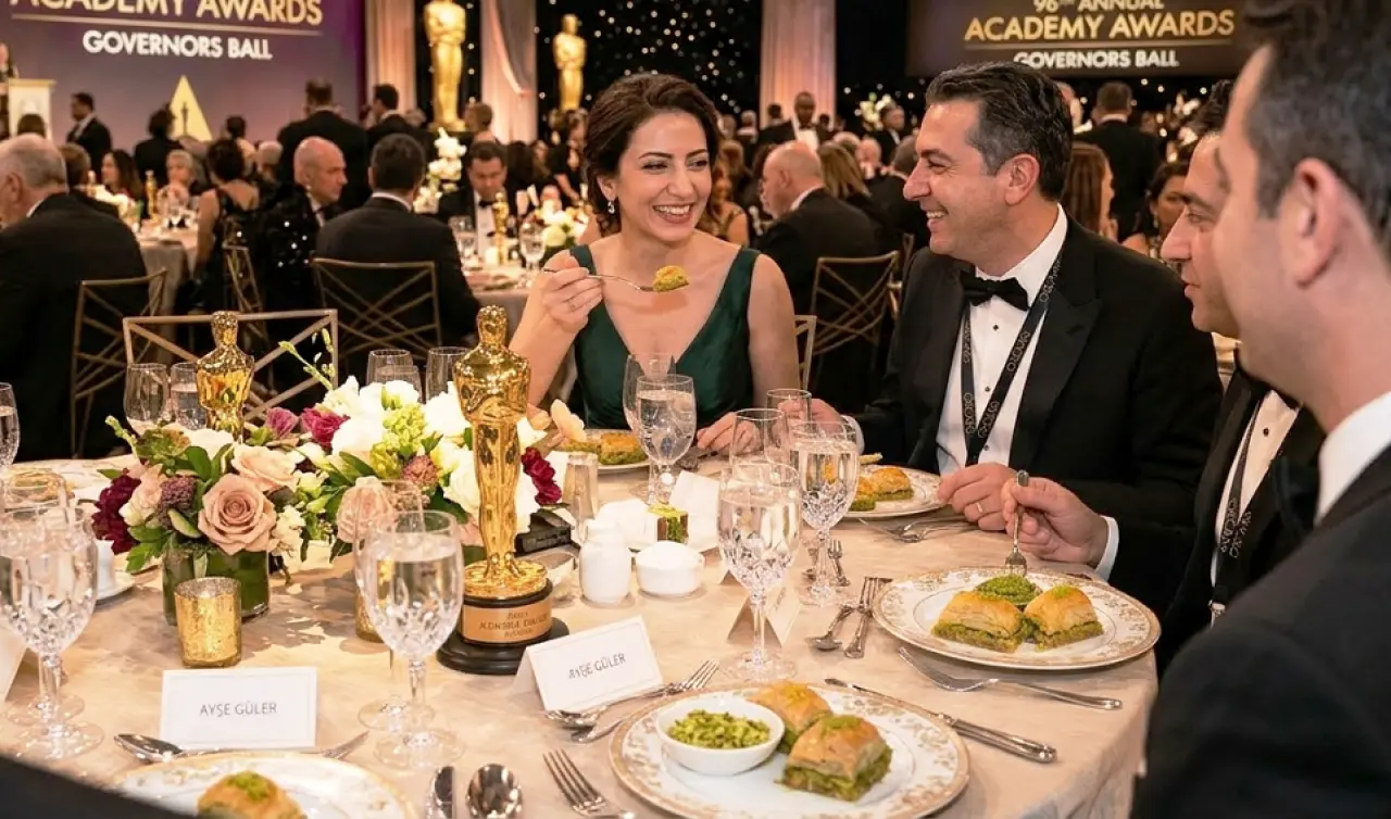 Oscar Sofrasında Türk Lezzeti Sürprizi 13