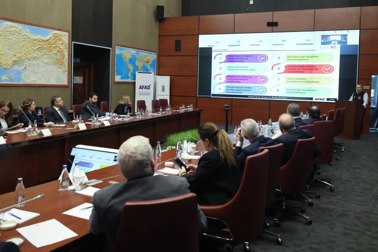 AFAD’da Afet Politikaları Kurulu Toplantısı Yapıldı 1