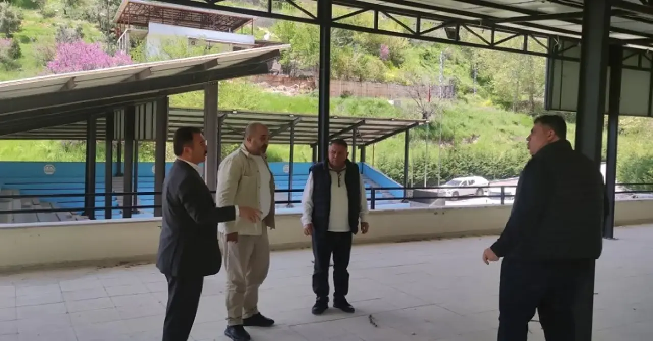 Dulkadiroğlu Belediyesi Dereköy Güreş Meydanı’nı İnceledi 5