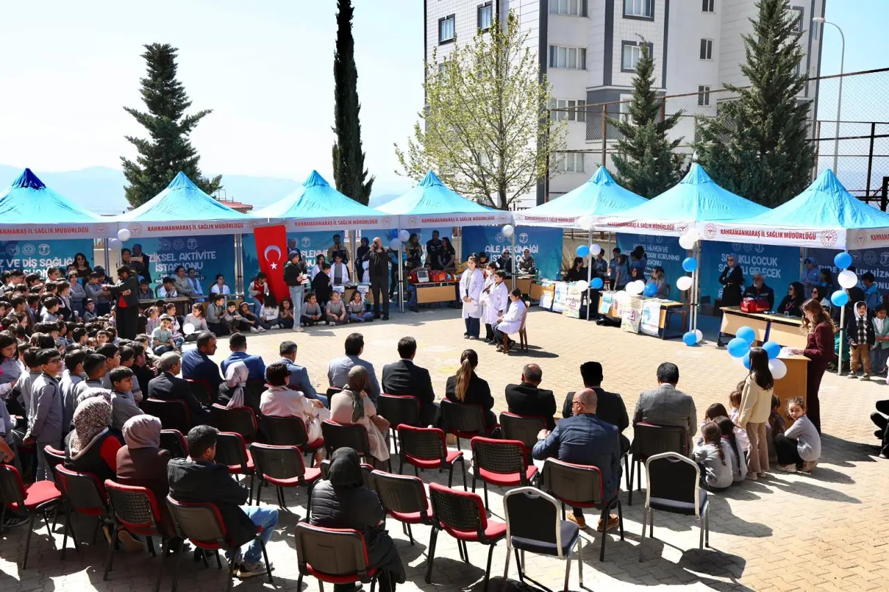 Kahramanmaraş’ta Sağlıklı Çocuklar İçin Örnek Etkinlik 2