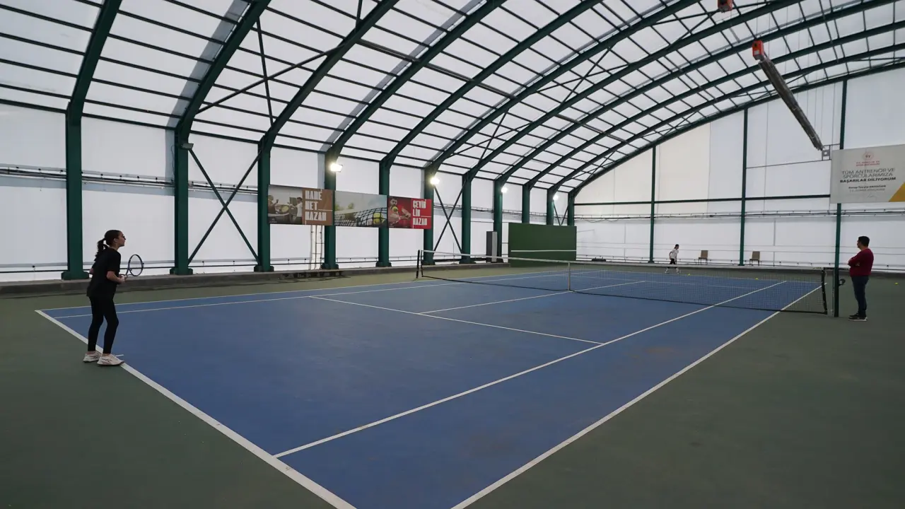 Kahramanmaraş'ta 19 Mayıs Tenis Turnuvası Başladı 4