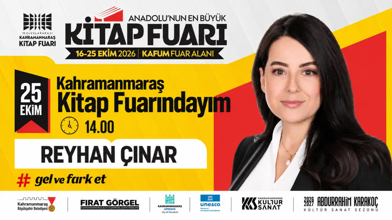 Kahramanmaraş Kitap Fuarı’nda 5 yazarla final günü 2