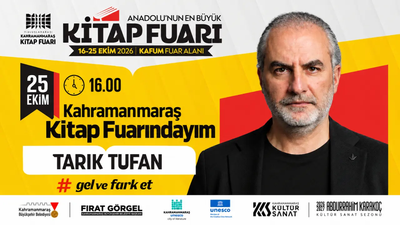 Kahramanmaraş Kitap Fuarı’nda 5 yazarla final günü 1