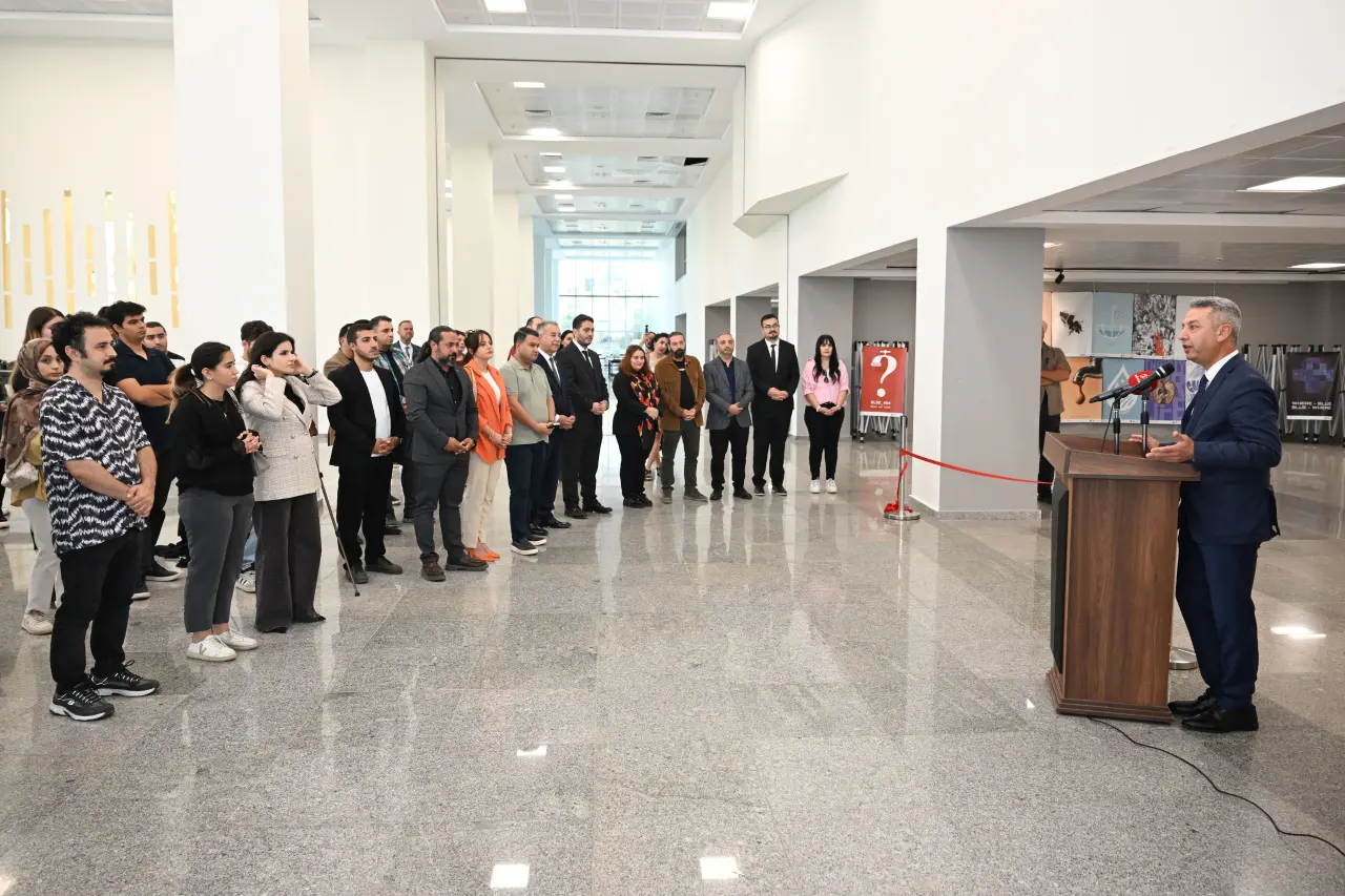 KSÜ’de BLUE_404 Sergisi Su Krizini Sanatla Gündeme Taşıyor 3