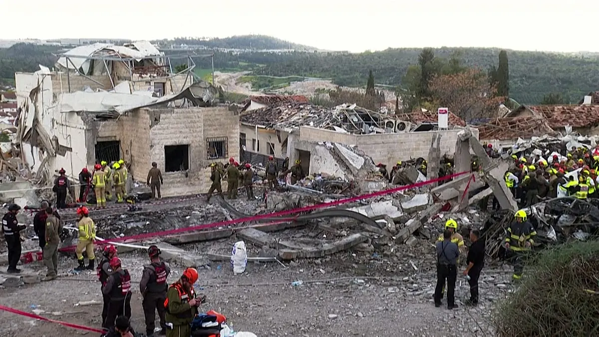 İran'dan füze saldırısı: İsrail'in Beyt Şemeş kentinde 9 ölü