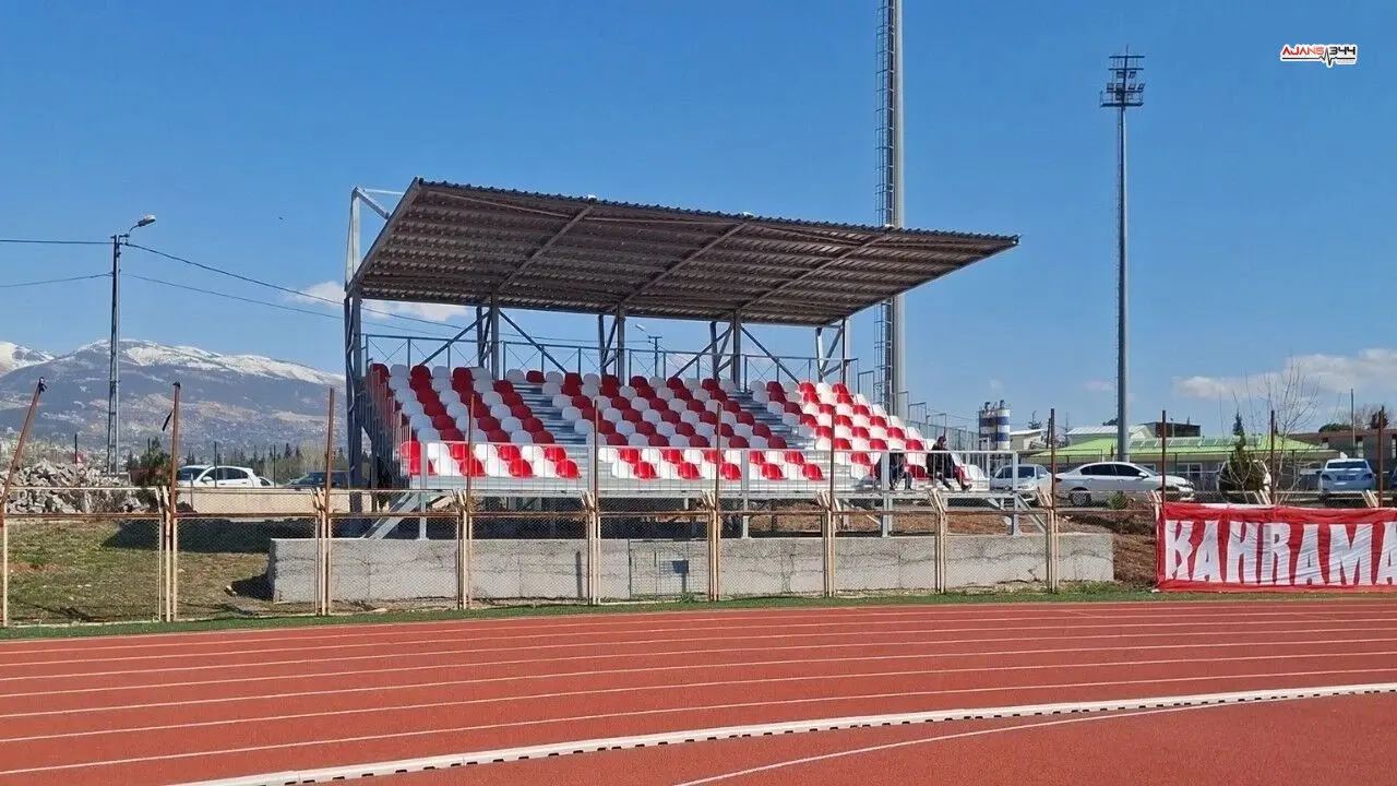 Merkez 1 Stadyumu Deplasman Tribünü Maça Hazır - | Ajans 344