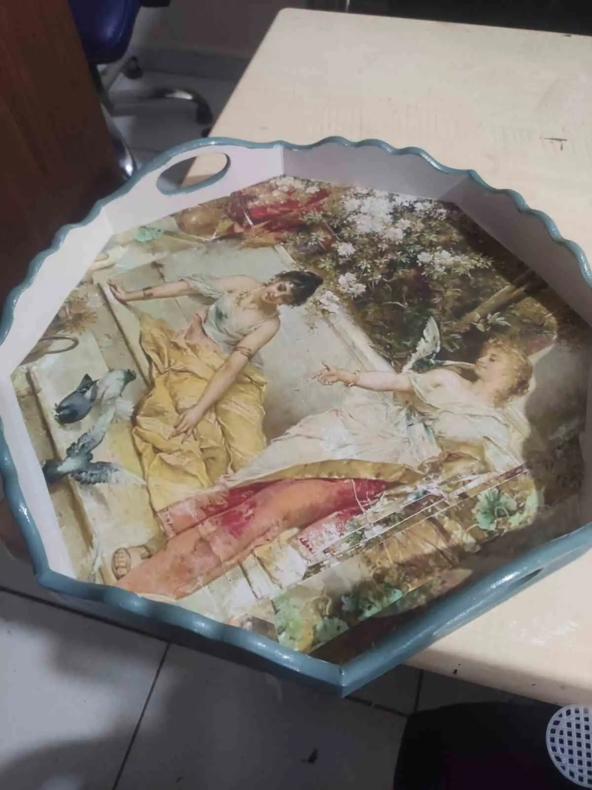 Yaşlı kadın kurslarda üreterek huzur buldu
