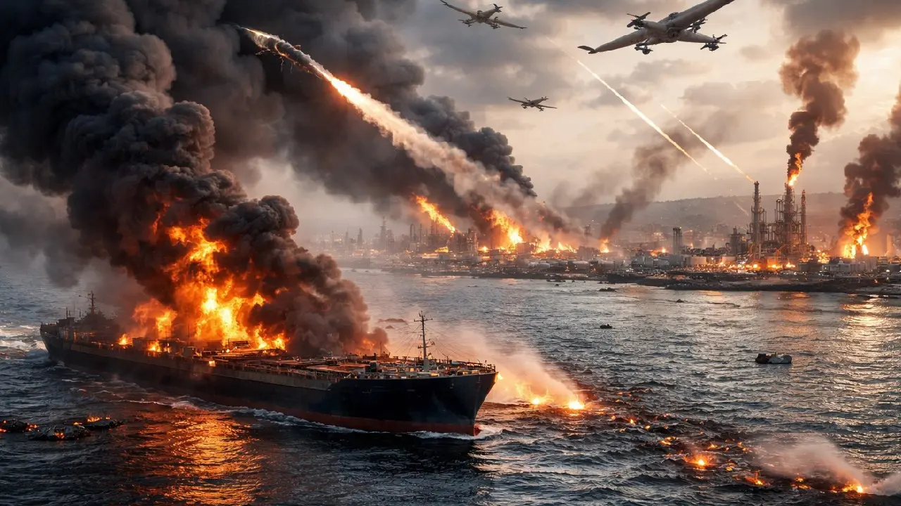 Son dakika: İran, Hürmüz’de bir gemiyi vurdu