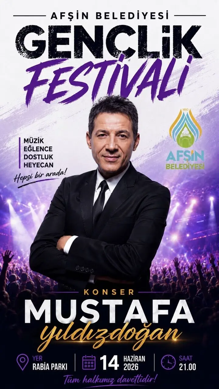 Afşin'de Gençlik Ve Müzik Dolu Festival Heyecanı Başlıyor - Özgür Haber | Kahramanmaraş'ın Özgür Haber Sitesi