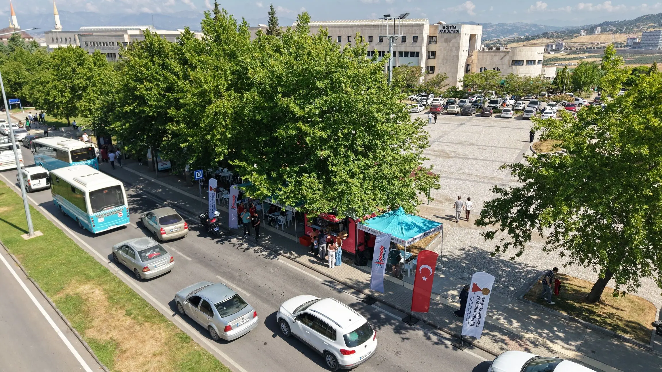 Kahramanmaraş Büyükşehir’den Yks Günü Örnek Destek Hizmeti (3)
