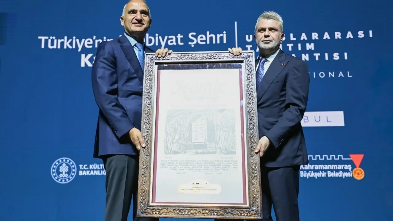 Kahramanmaraş Unesco'nun 'Edebiyat şehri' oldu: Yedi Güzel Adam'ın şehri İstanbul'dan dünyaya tanıtıldı...