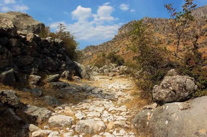 Kahramanmaraş'ta antik yol kalıntıları İhlas Haber Ajansı