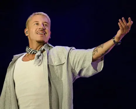 Macklemore dropped from Ed Sheeran's US tour after 'free Palestine' speech | Macklemore | The Guardian