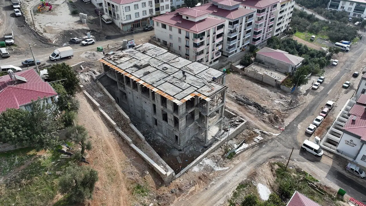 Kahramanmaraş'ta 60 Milyon Tl'lik Gündüz Bakımevi Yükseliyor! İnşaatta Sona Yaklaşıldı (2)