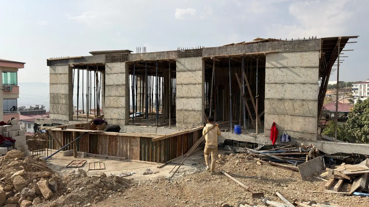 Kahramanmaraş'ta 60 Milyon Tl'lik Gündüz Bakımevi Yükseliyor! İnşaatta Sona Yaklaşıldı (5)